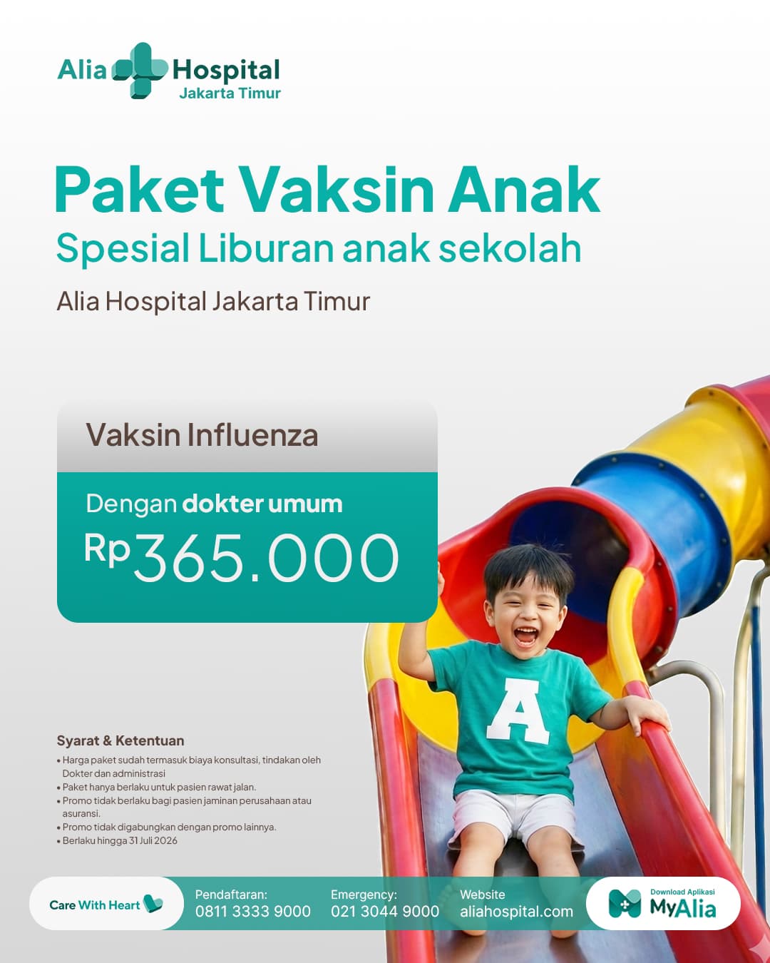 Vaksin Anak (Spesial Liburan Anak Sekolah)