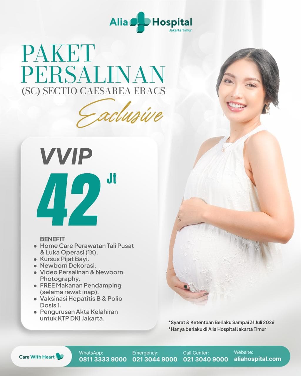 Paket Persalinan Exclusive VVIP