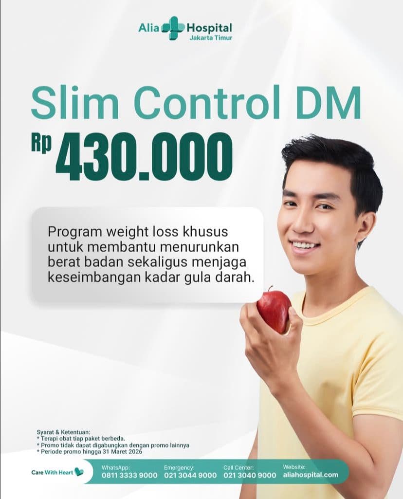 Paket Program Weight Loss (2 WEEKS) Slim Control DM