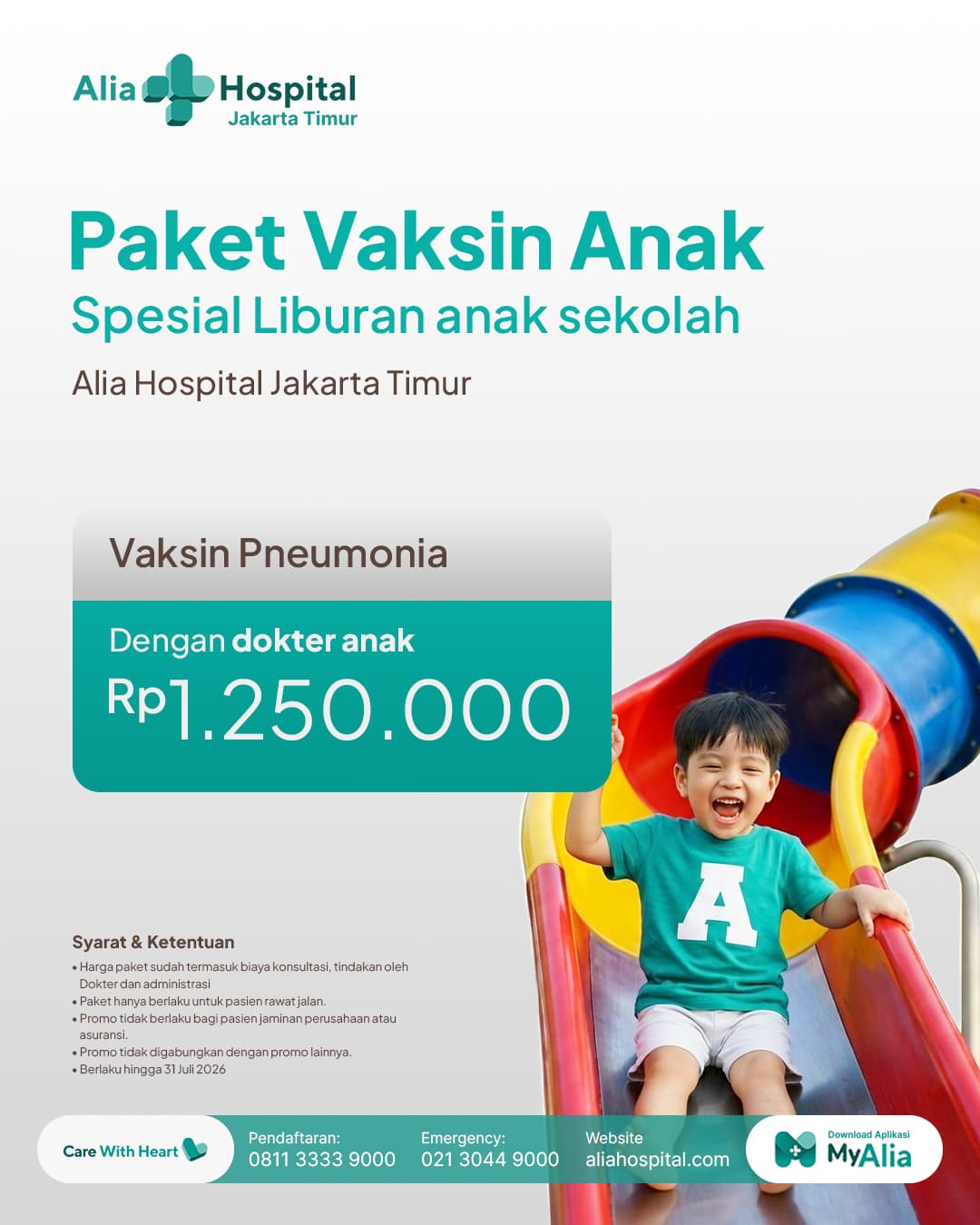 Vaksin Anak (Spesial Liburan Anak Sekolah)