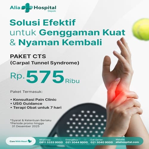Paket CTS (Carpal Tunnel Syndrome)