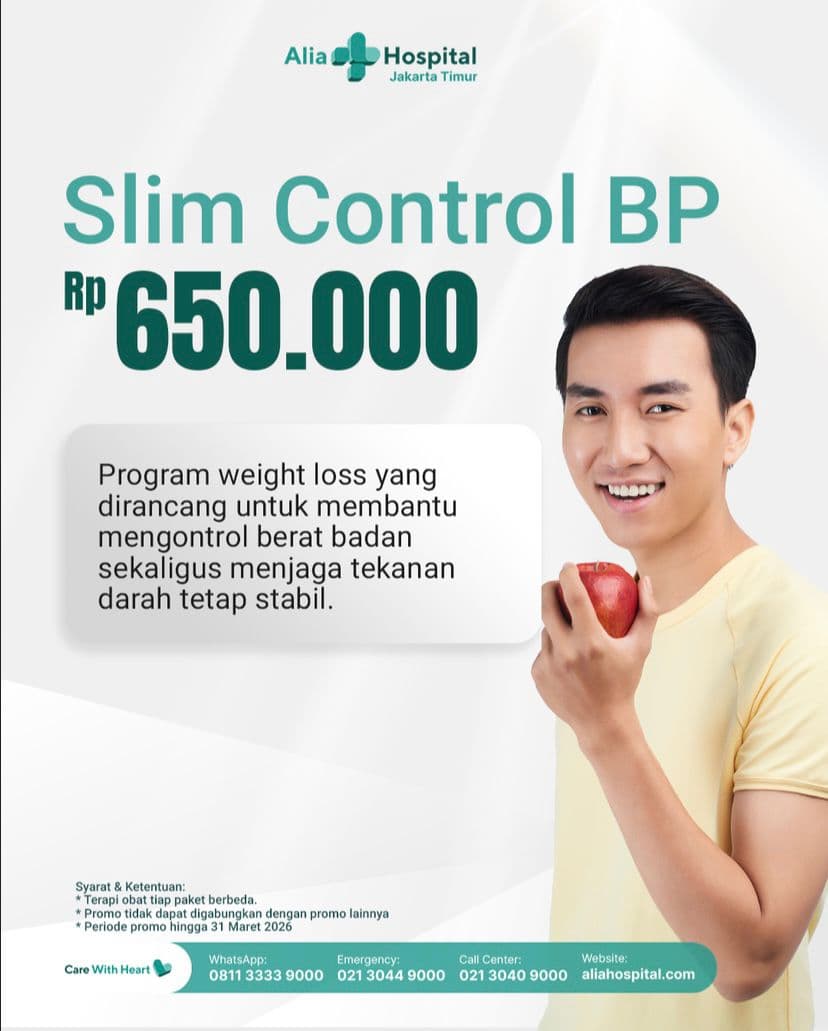 Paket Program Weight Loss (2 WEEKS) Slim Control BP